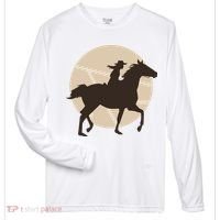 Girl Horse Rider Zone Performance Long-Sleeve T-Shirt thumb 0