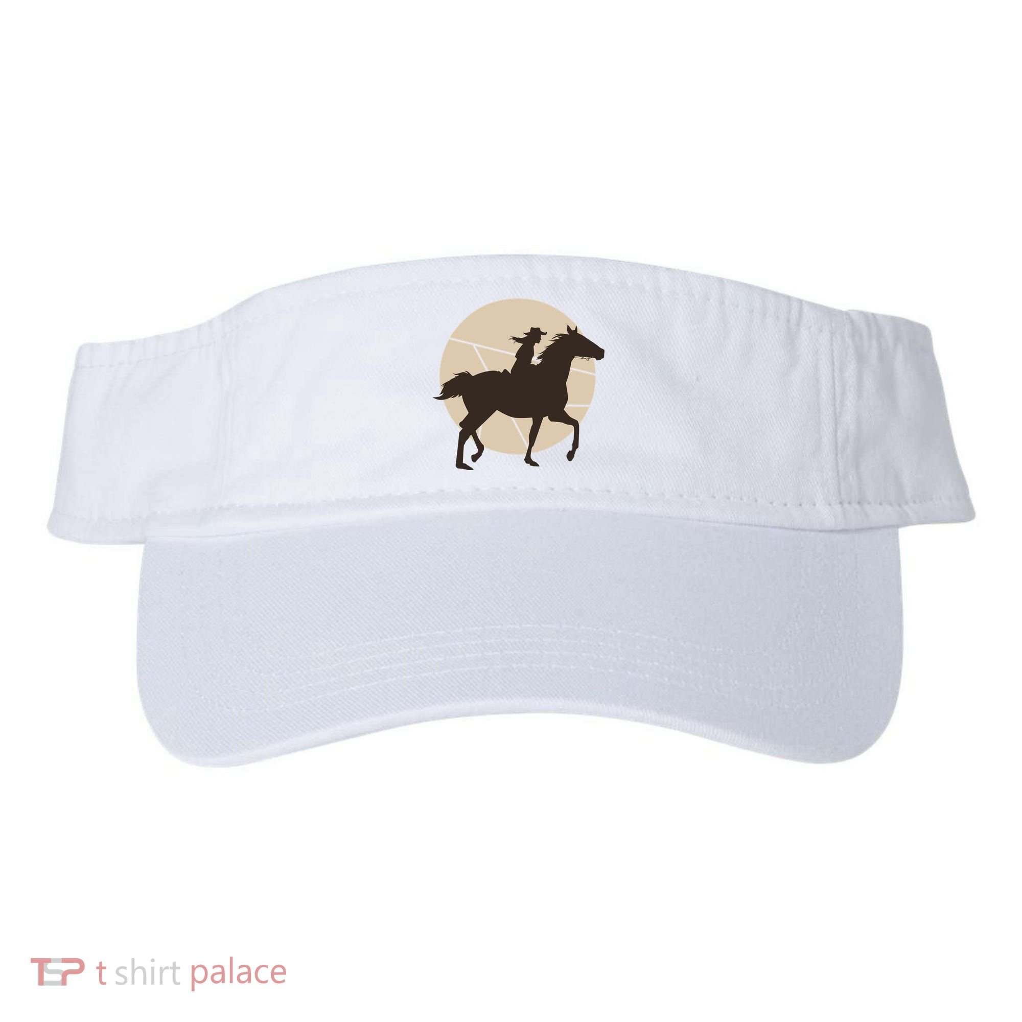 Girl Horse Rider Visor