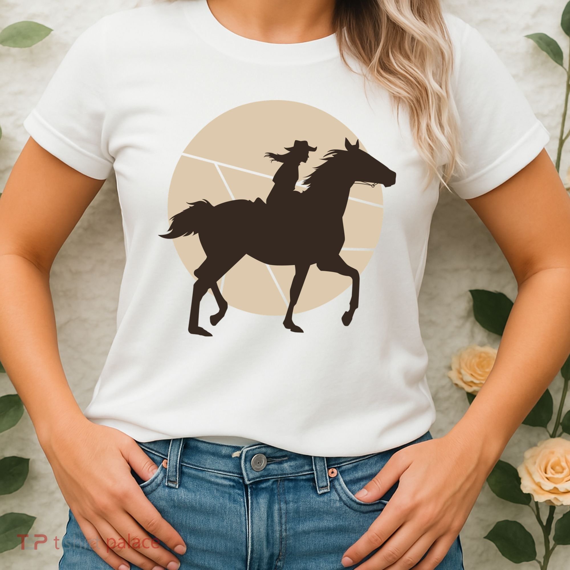 Girl Horse Rider Women's T-Shirt