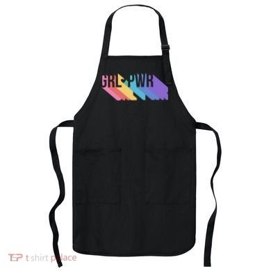 Girl Power Colorful Apron