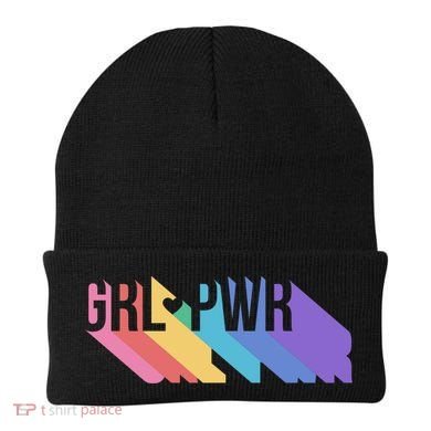 Girl Power Colorful Beanie
