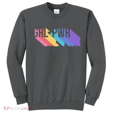 Girl Power Colorful Sweatshirt