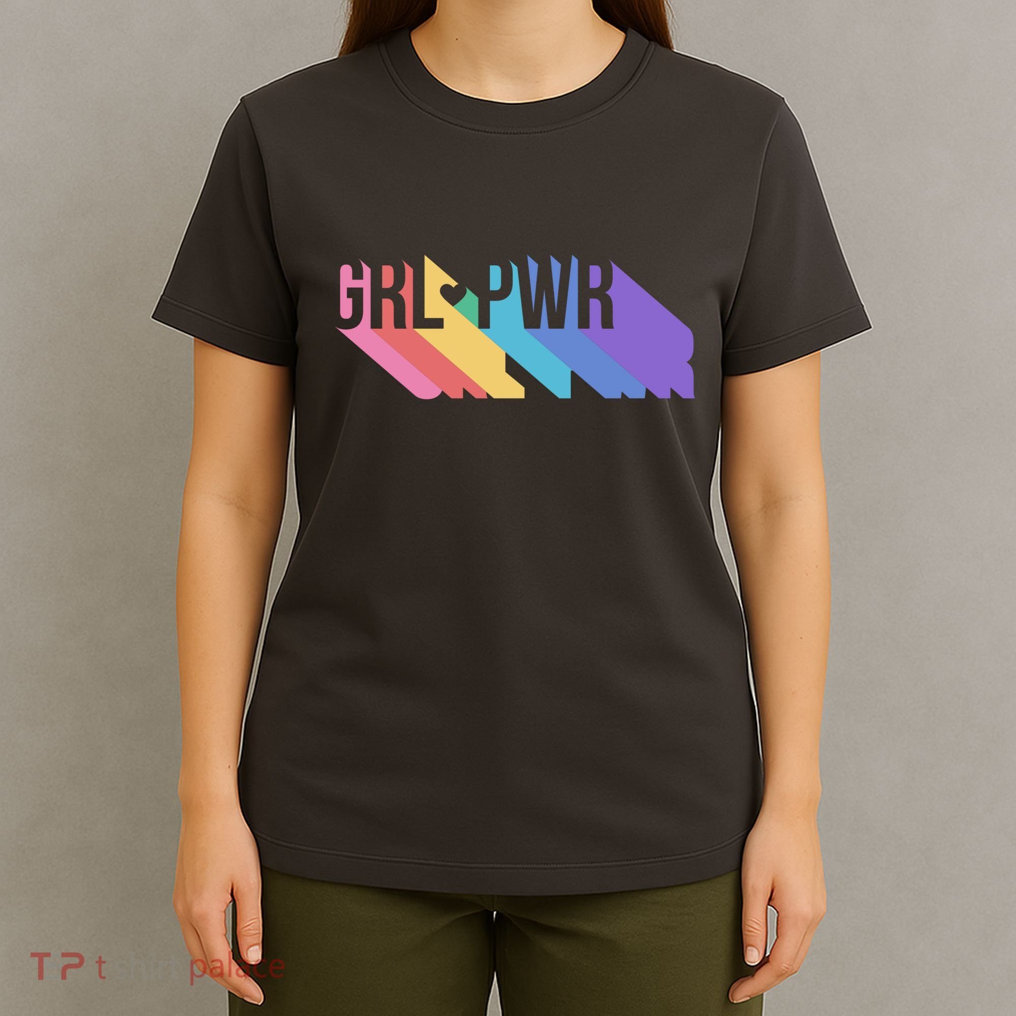 Girl Power Colorful T-Shirt