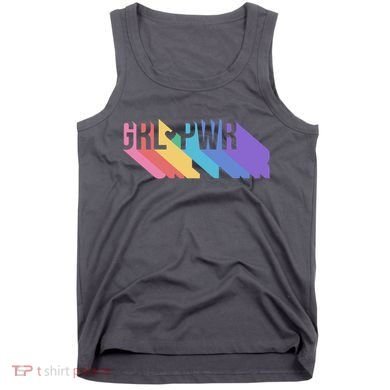 Girl Power Colorful Tank Top