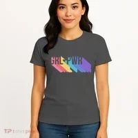 Girl Power Colorful Women's T-Shirt thumb 4