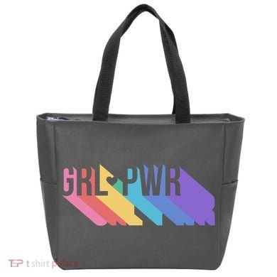 Girl Power Colorful Tote Bag
