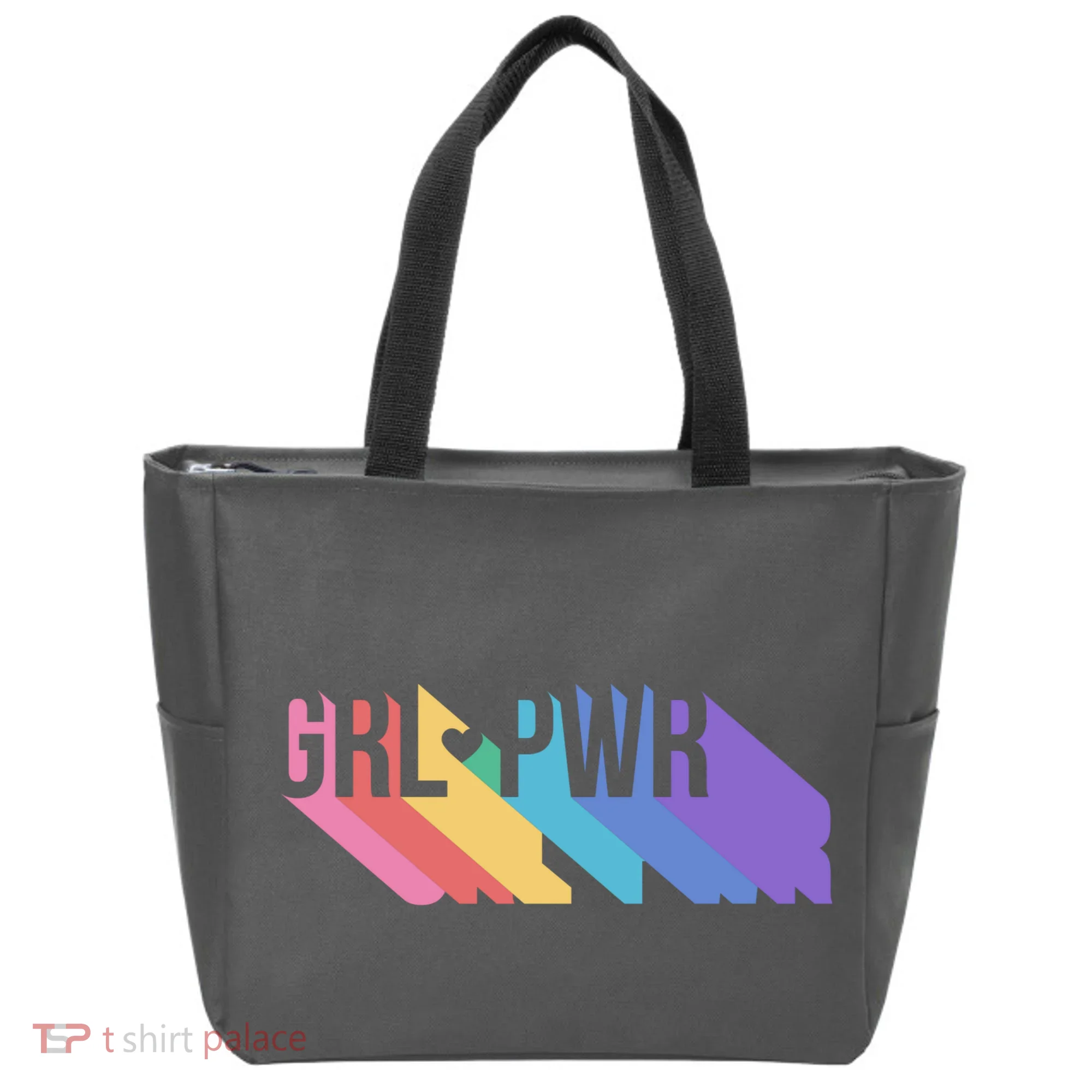 Girl Power Colorful Tote Bag