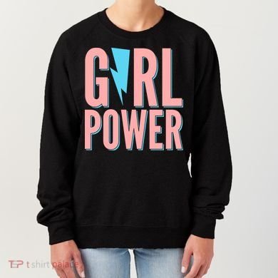 Girl Power Lightning Bolt Women's Sweatshirt