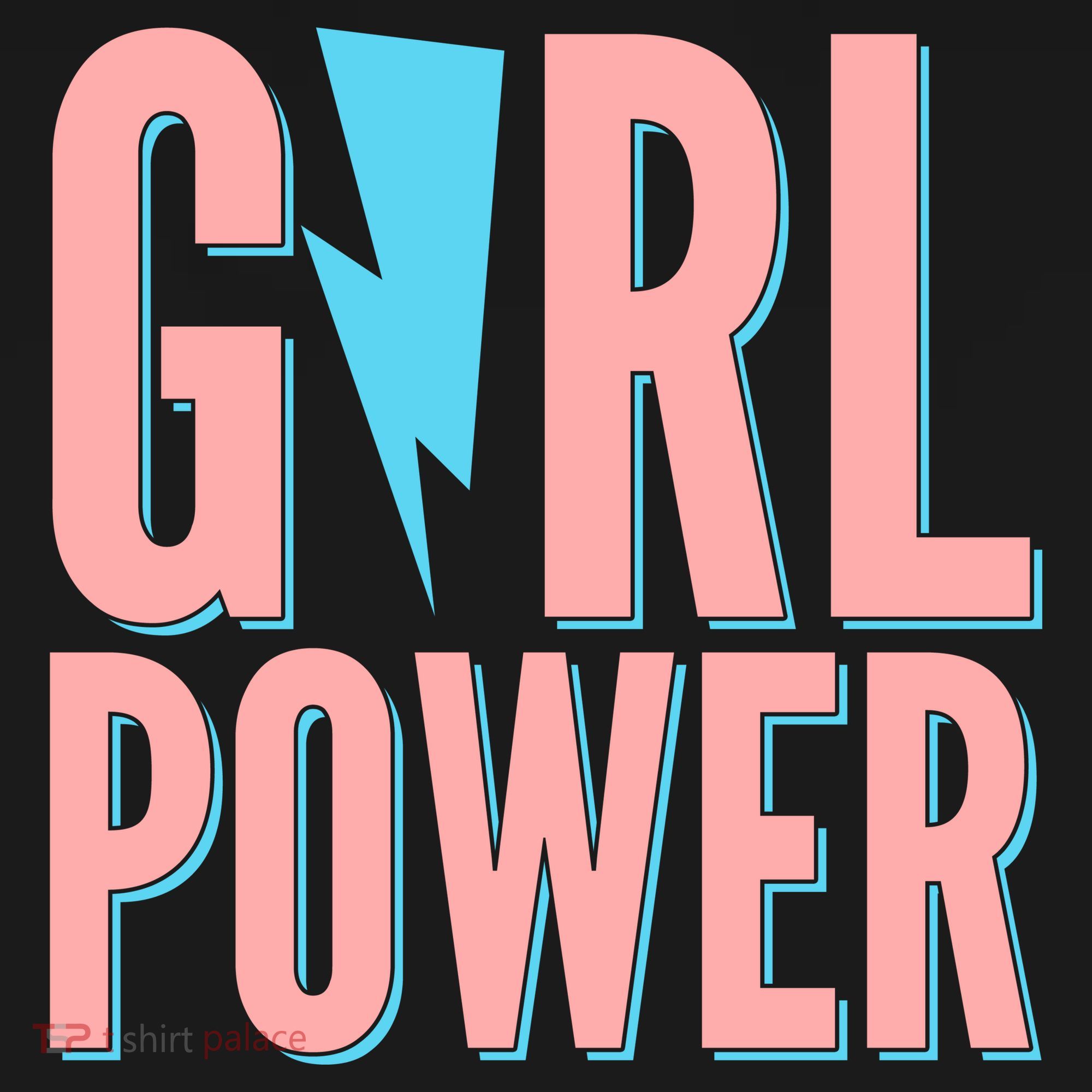 Girl Power Lightning Bolt Hoodie
