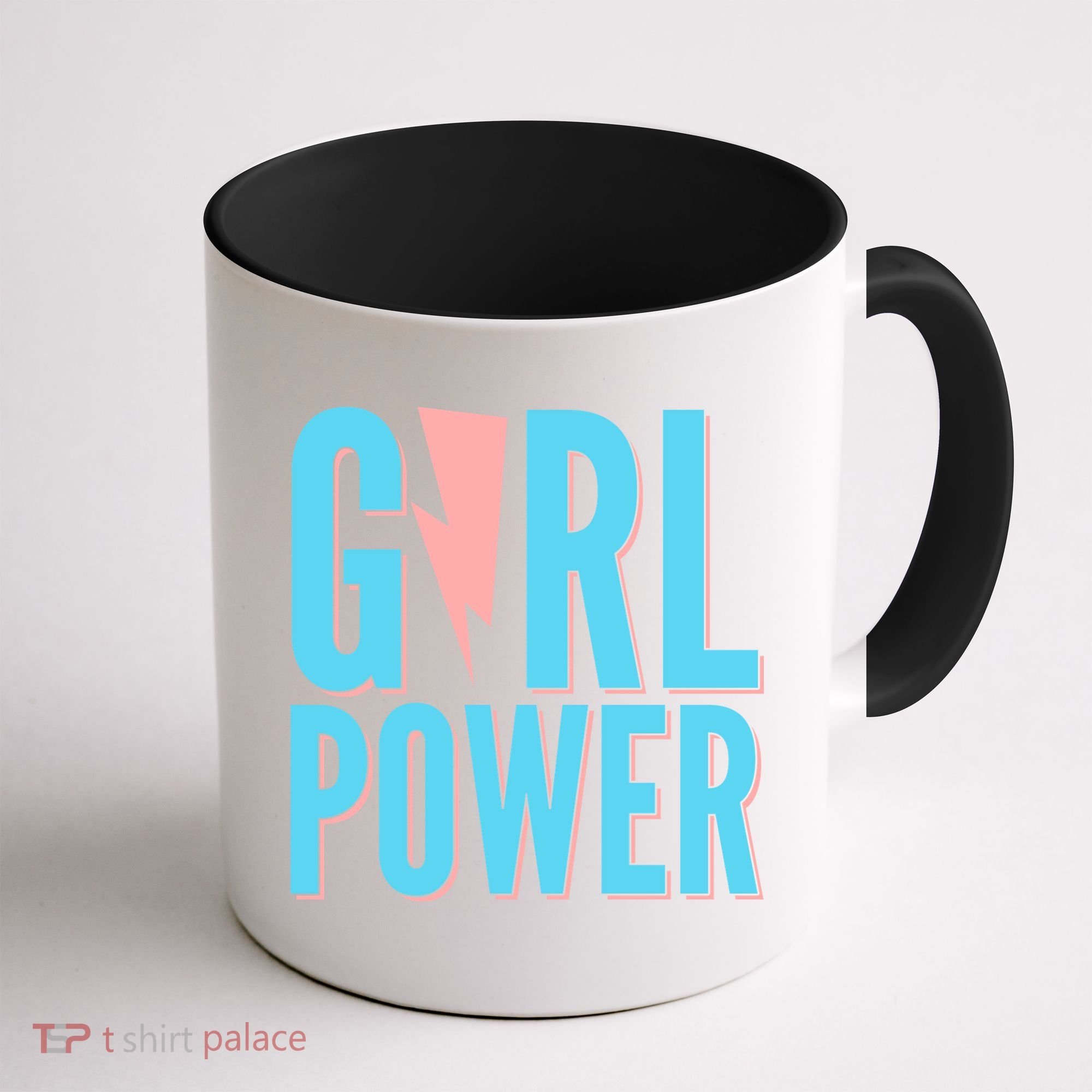 Girl Power Lightning Bolt Coffee Mug