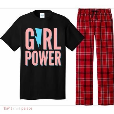 Girl Power Lightning Bolt Pajama Set