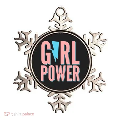 Girl Power Lightning Bolt Ornament