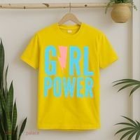 Girl Power Lightning Bolt T-Shirt thumb 2