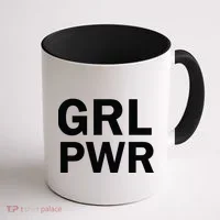 Girl Power Logo Coffee Mug thumb 1