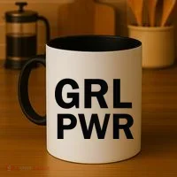 Girl Power Logo Coffee Mug thumb 4