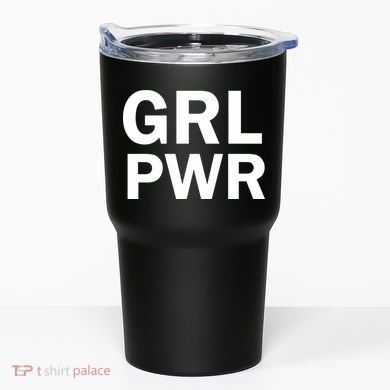 Girl Power Logo Tumbler