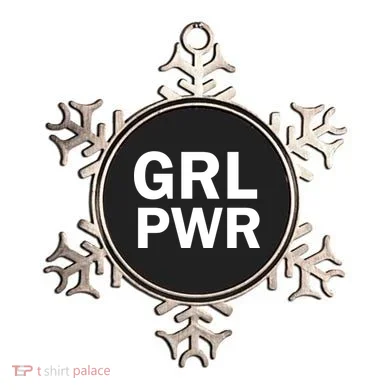 Girl Power Logo Ornament