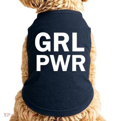 Girl Power Logo Doggie Tank