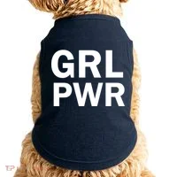 Girl Power Logo Doggie Tank thumb 0