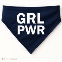 Girl Power Logo USA-Made Doggie Bandana thumb 0
