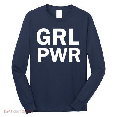 Girl Power Logo Long Sleeve Shirt