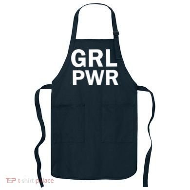 Girl Power Logo Apron