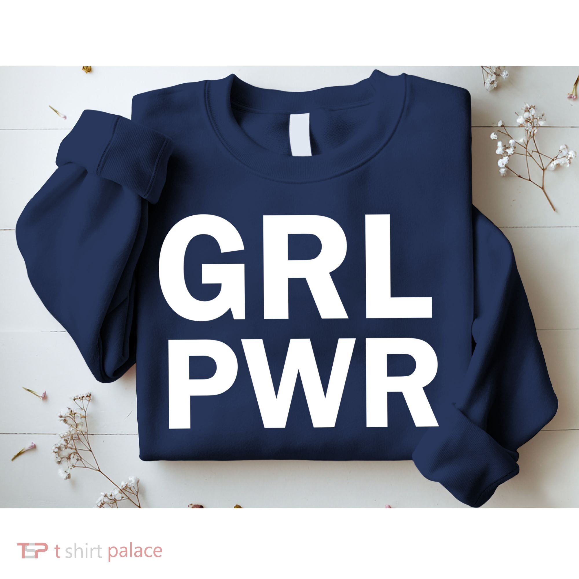 Girl Power Logo Sweatshirt