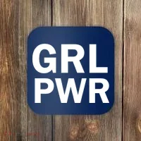 Girl Power Logo Coaster thumb 0
