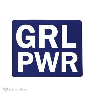 Girl Power Logo Mousepad