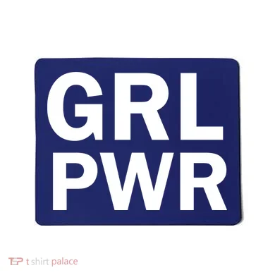 Girl Power Logo Mousepad