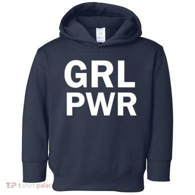 Girl Power Logo Toddler Hoodie