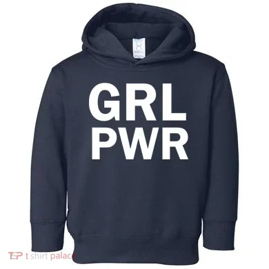 Girl Power Logo Toddler Hoodie