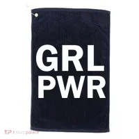 Girl Power Logo Golf Towel thumb 0
