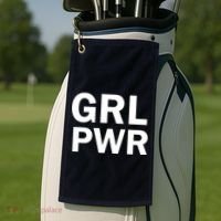 Girl Power Logo Golf Towel thumb 2