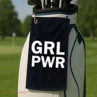 Girl Power Logo Golf Towel thumb 2