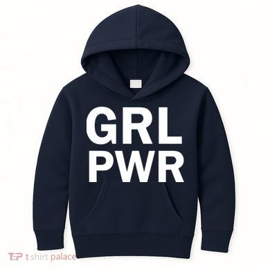 Girl Power Logo Kids Hoodie