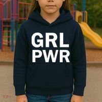 Girl Power Logo Kids Hoodie thumb 3
