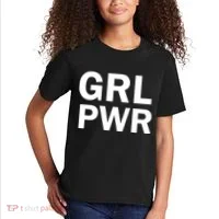Girl Power Logo Kids T-Shirt thumb 2