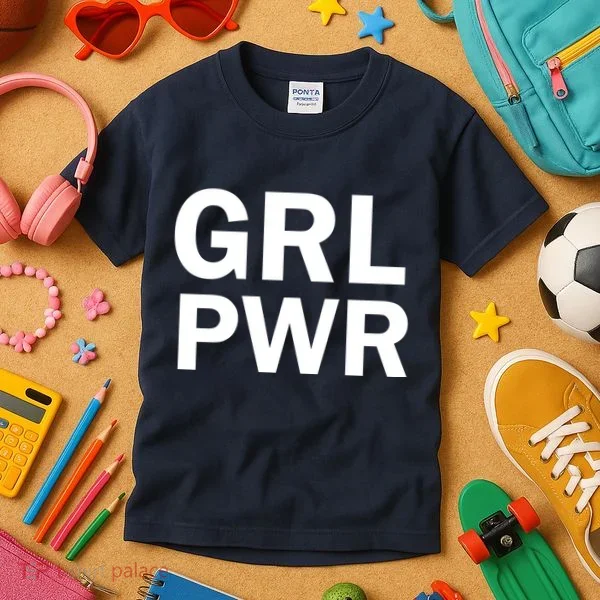 Girl Power Logo Kids T-Shirt