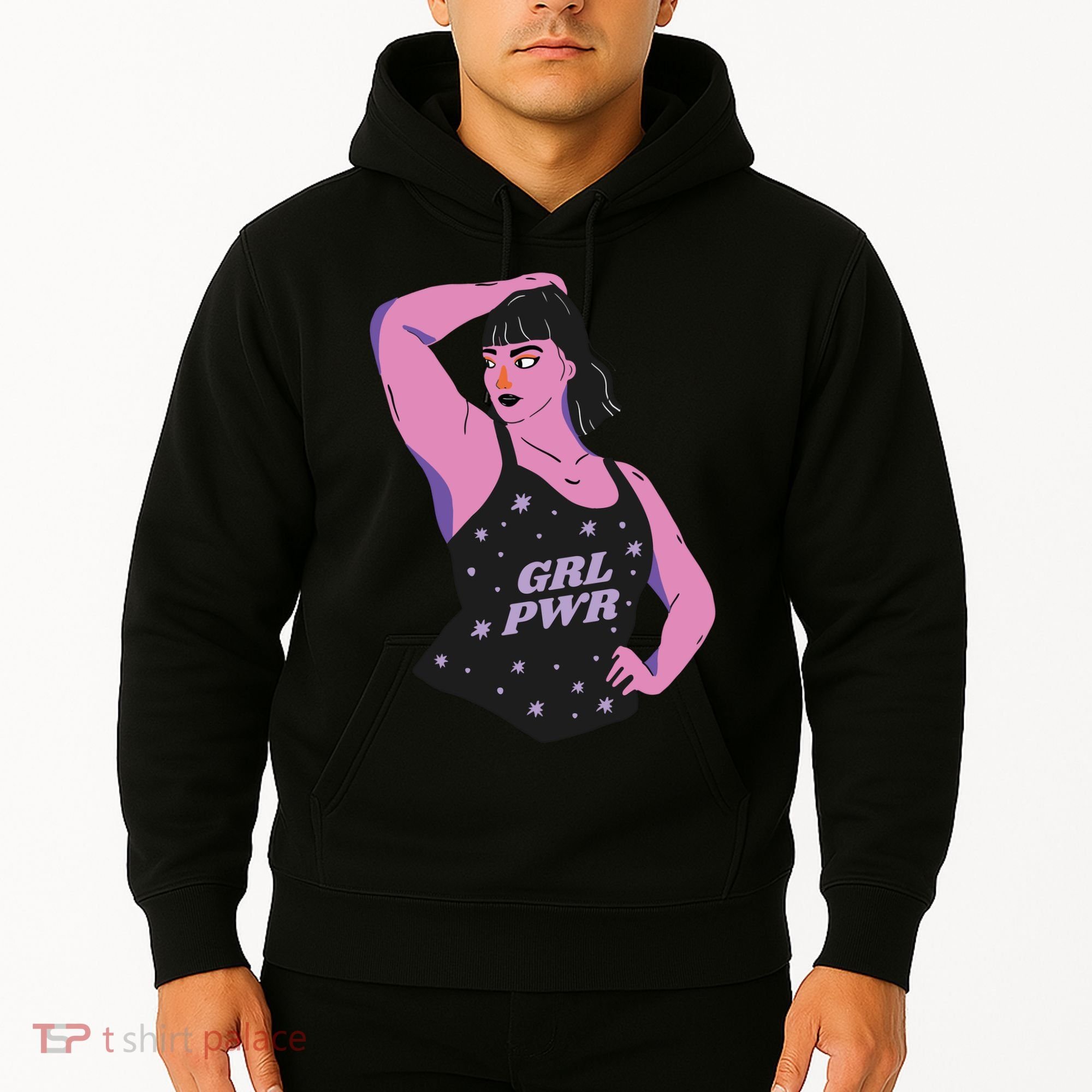 Girl Power Model Hoodie