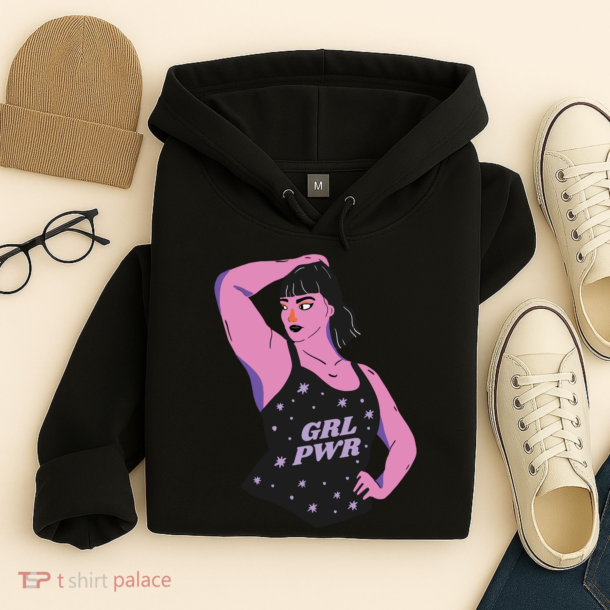Girl Power Model Hoodie