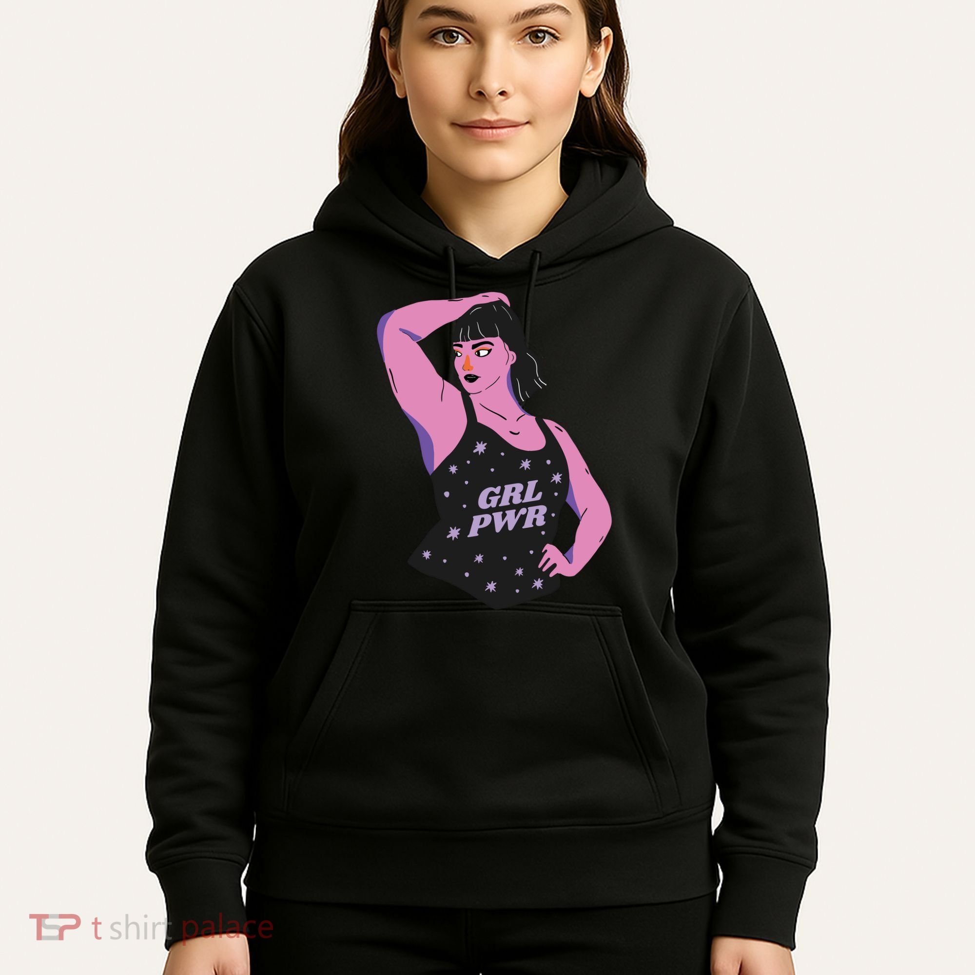 Girl Power Model Hoodie