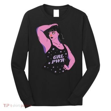 Girl Power Model Long Sleeve Shirt