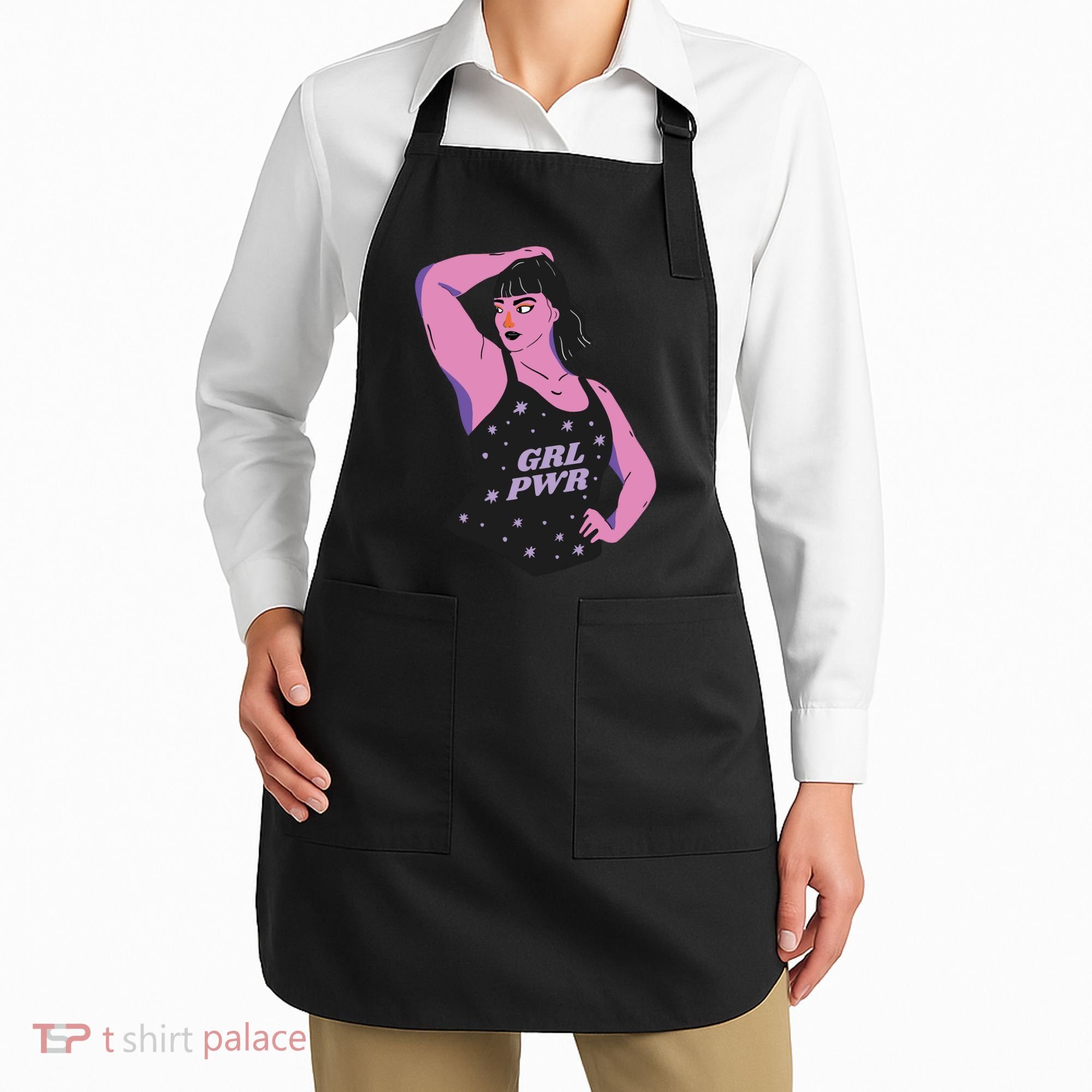 Girl Power Model Apron