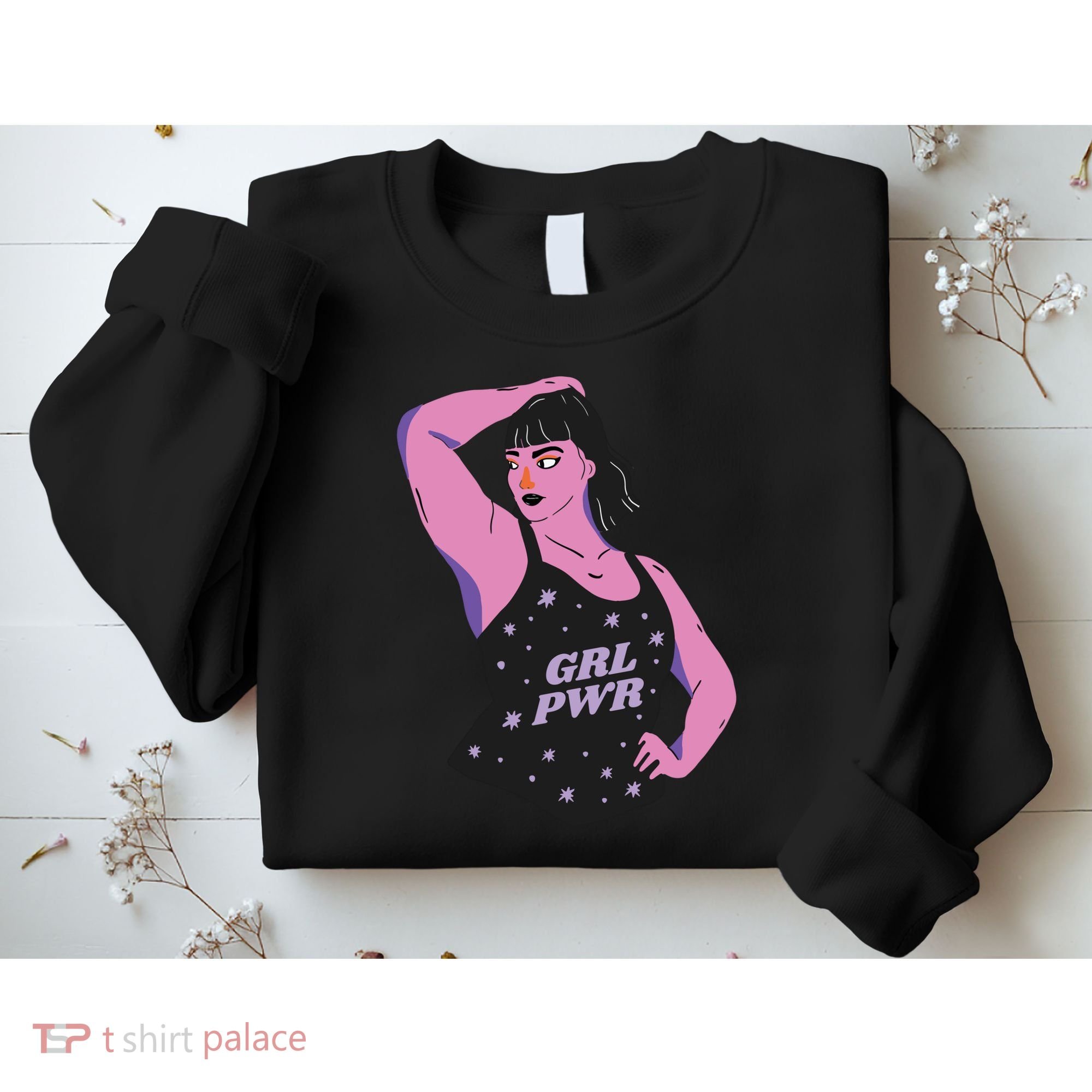 Girl Power Model Sweatshirt