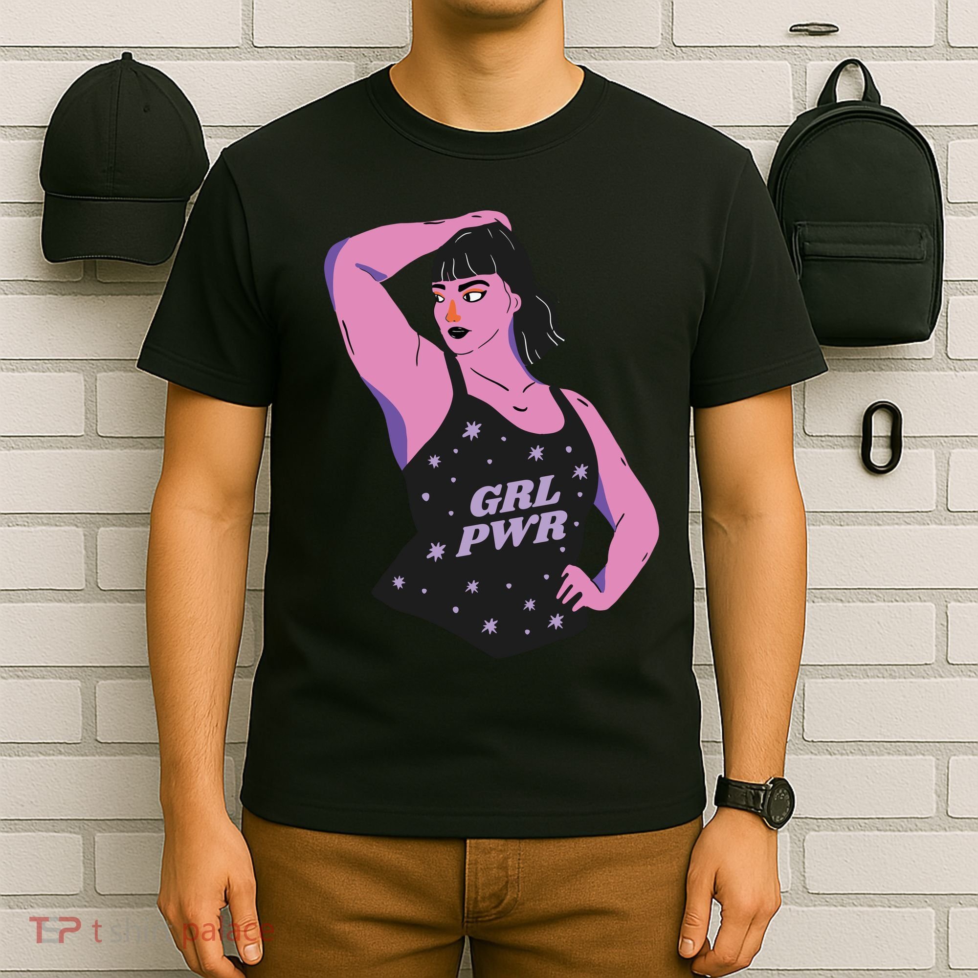 Girl Power Model T-Shirt