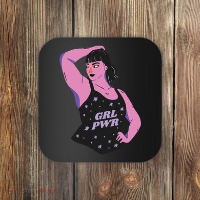 Girl Power Model Coaster