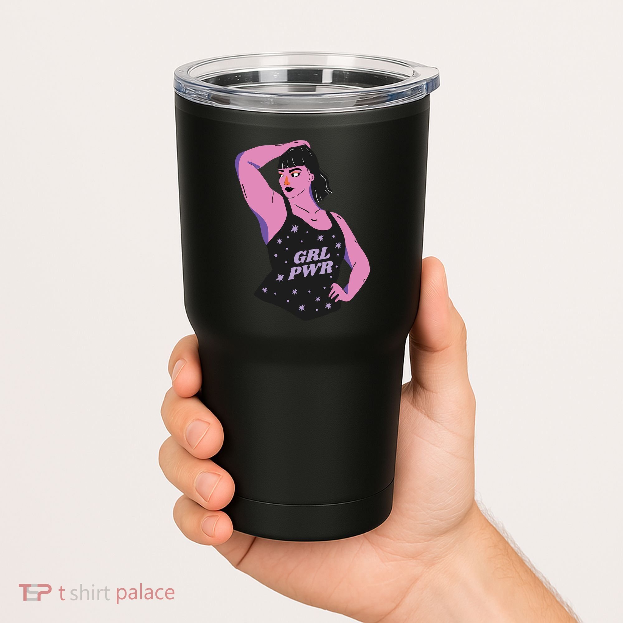 Girl Power Model Tumbler