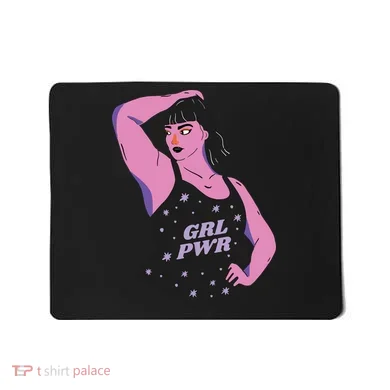 Girl Power Model Mousepad