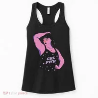 Girl Power Model Women's Tank Top thumb 0